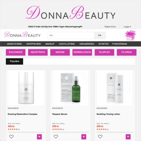 donnabeauty rabattkod